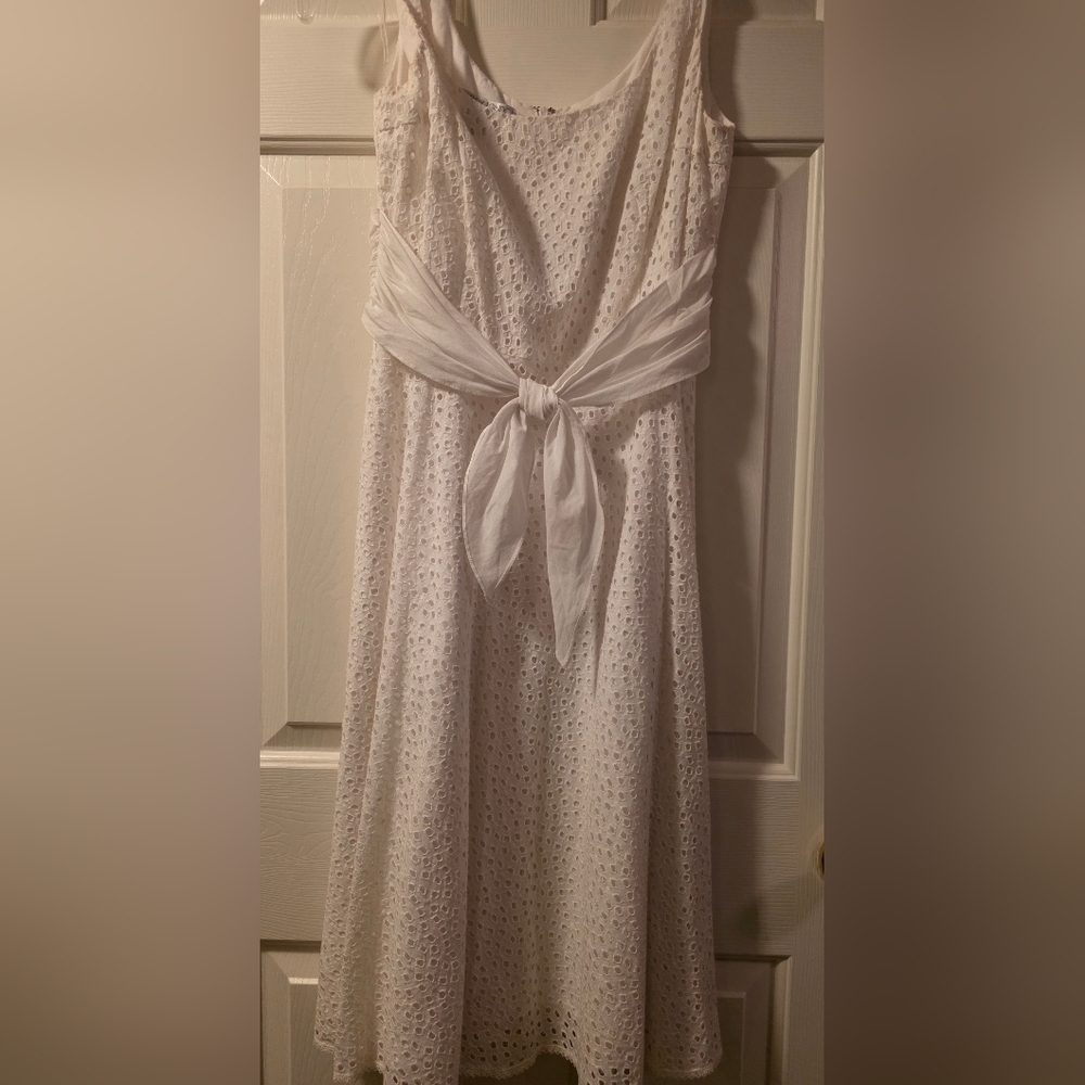 Maggy London Eyelet Dress